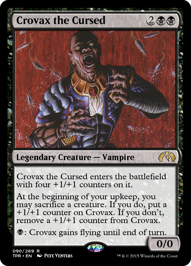 Crovax the Cursed (TPR-090) [Tempest Remastered] Foil