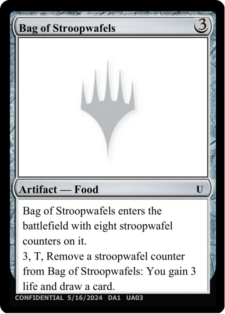 Bag of Stroopwafels (UNK-UA03A) [Unknown Event]