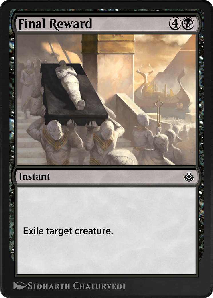 Final Reward (AKR-106) [Amonkhet Remastered]