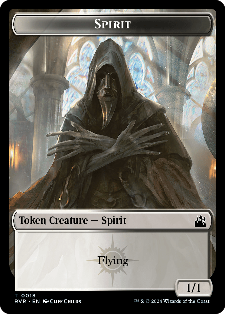 Spirit (TRVR-018) [Ravnica Remastered Tokens]