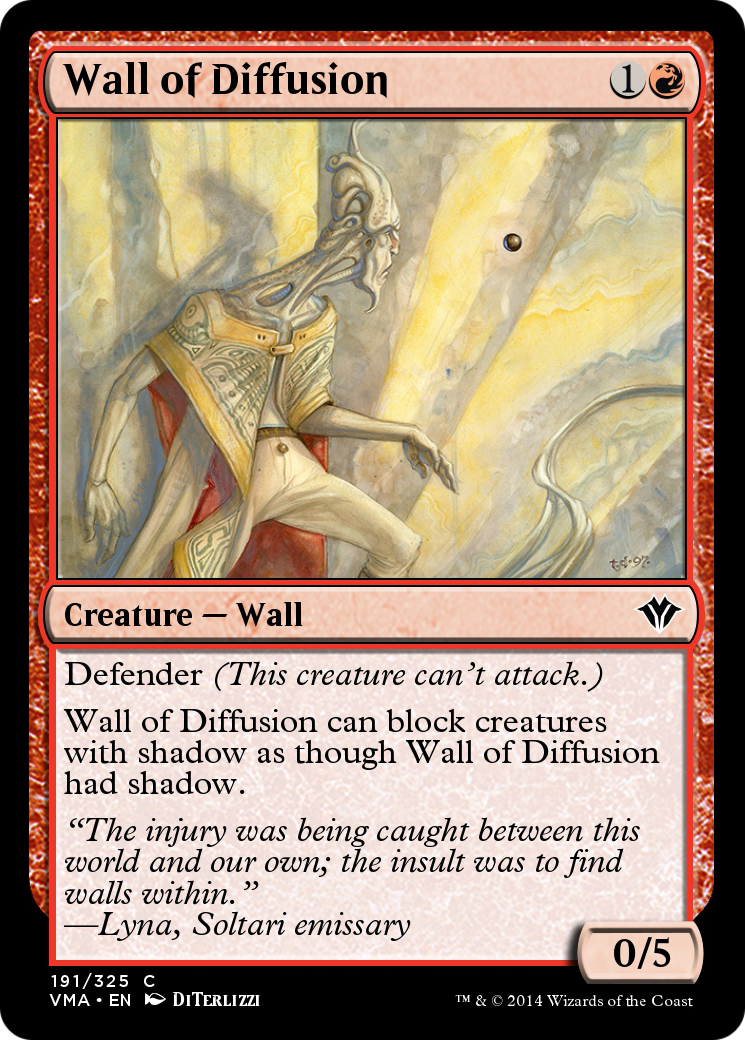 Wall of Diffusion (VMA-191) [Vintage Masters]
