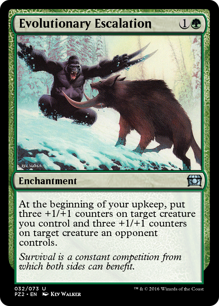 Evolutionary Escalation (PZ2-032) [Treasure Chest] Foil