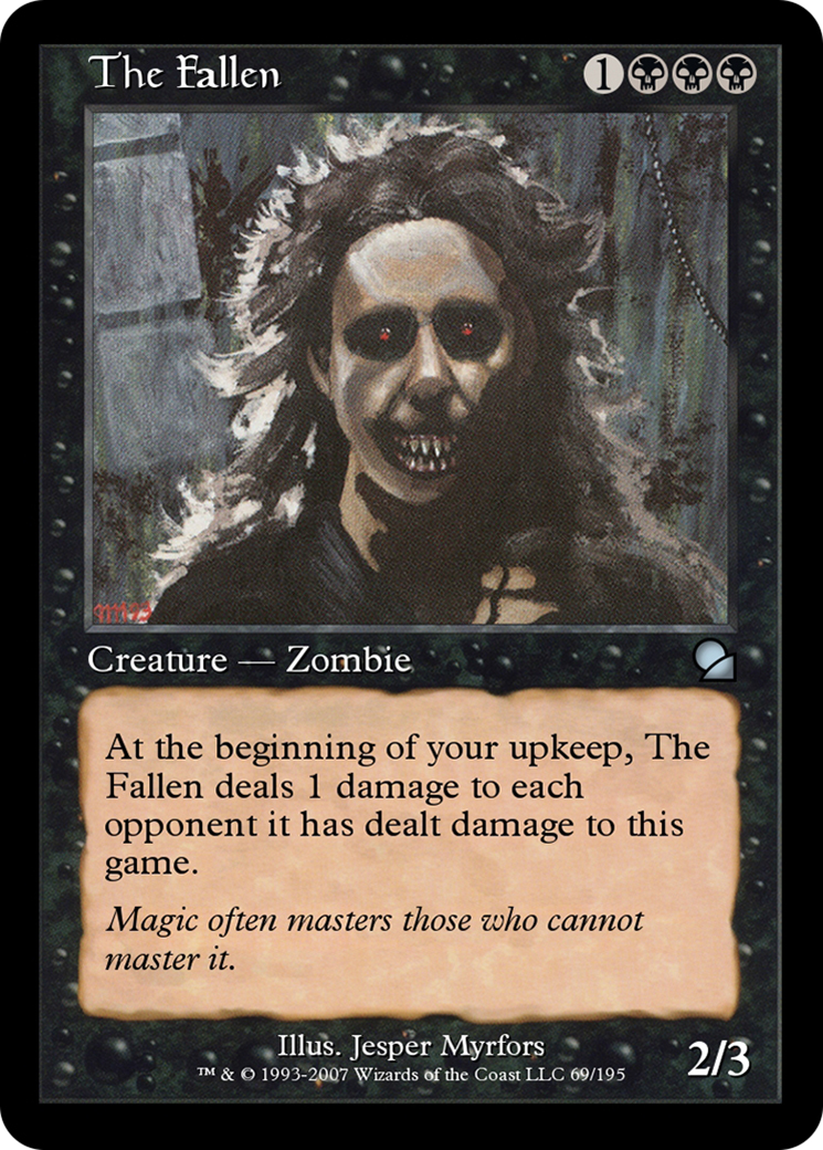 The Fallen (ME1-069) [Masters Edition] Foil