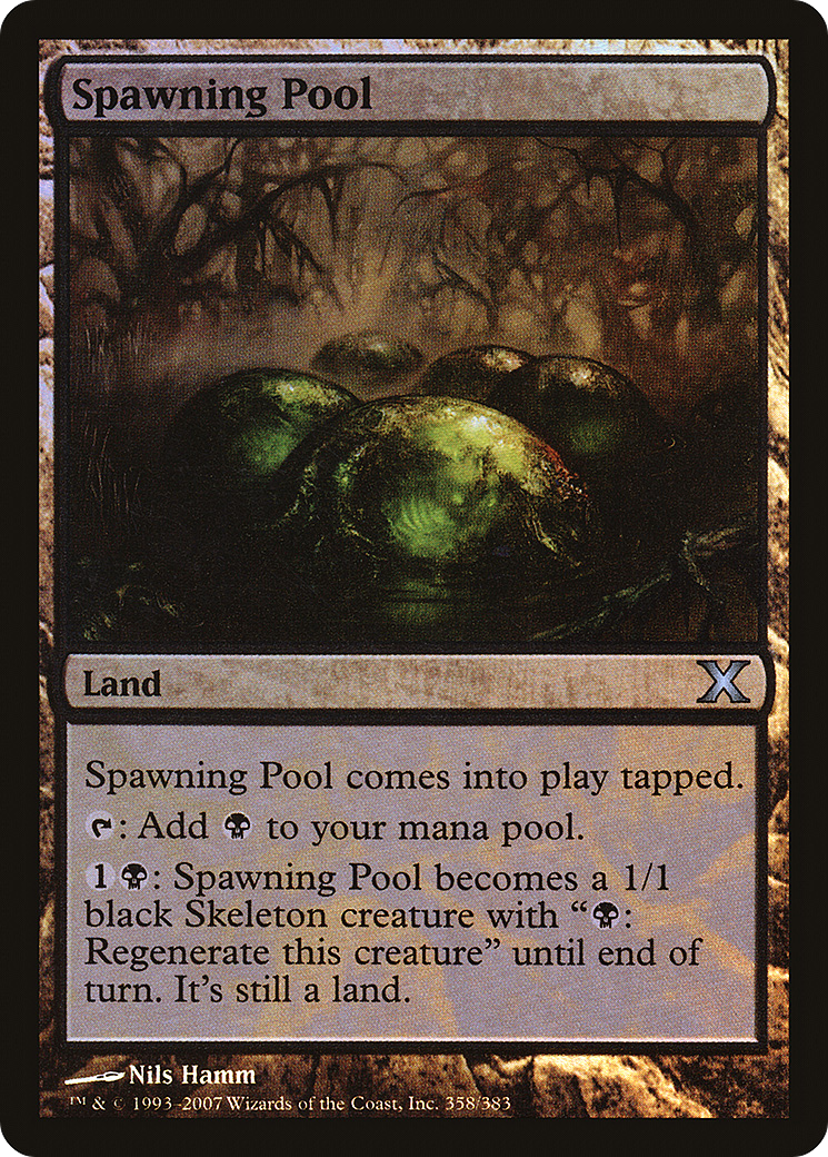 Spawning Pool (10E-358★) [Tenth Edition] Foil