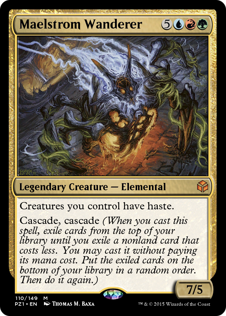 Maelstrom Wanderer (PZ1-110) [Legendary Cube Prize Pack] Foil