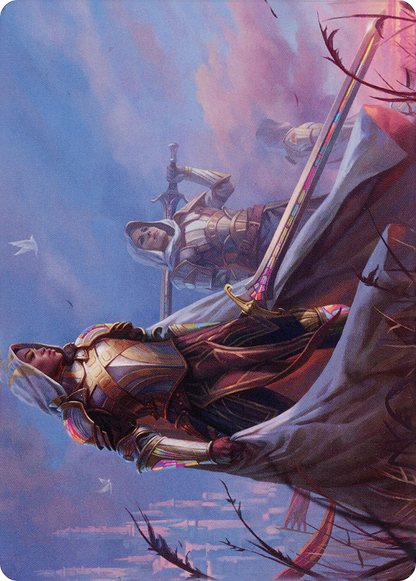 Danitha, Benalia's Hope // Danitha, Benalia's Hope (ADMU-006) (Borderless) [Dominaria United Art Series] Foil