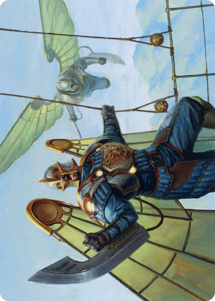 Air Marshal // Air Marshal (ABRO-008) (Borderless) [The Brothers' War Art Series] Foil