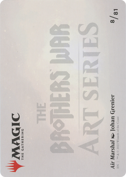 Air Marshal // Air Marshal (ABRO-008) (Borderless) [The Brothers' War Art Series]