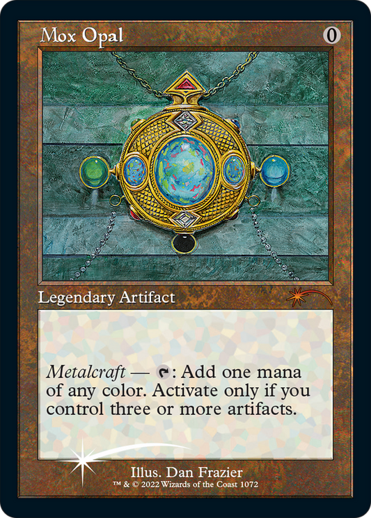 Mox d'Opale (rétro-gravée à l'acide) [Série de lares secrets]