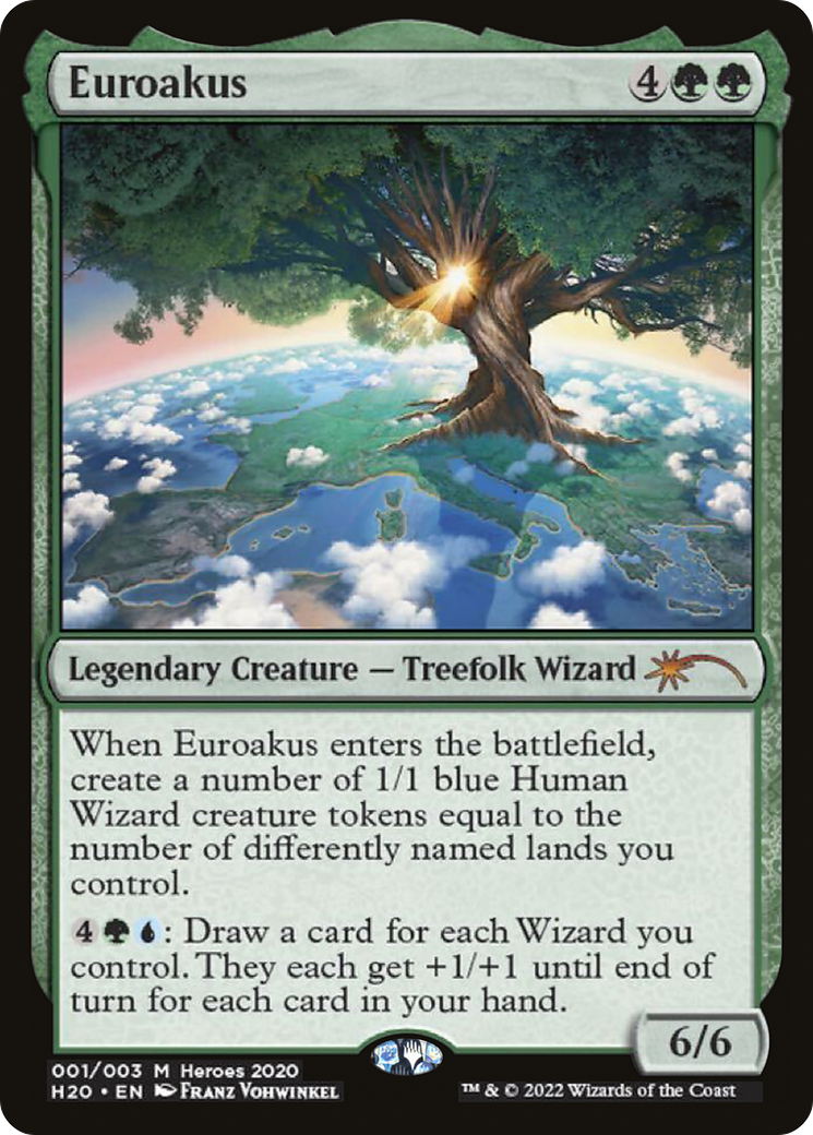 Euroakus (HTR20-001) [2020 Heroes of the Realm]
