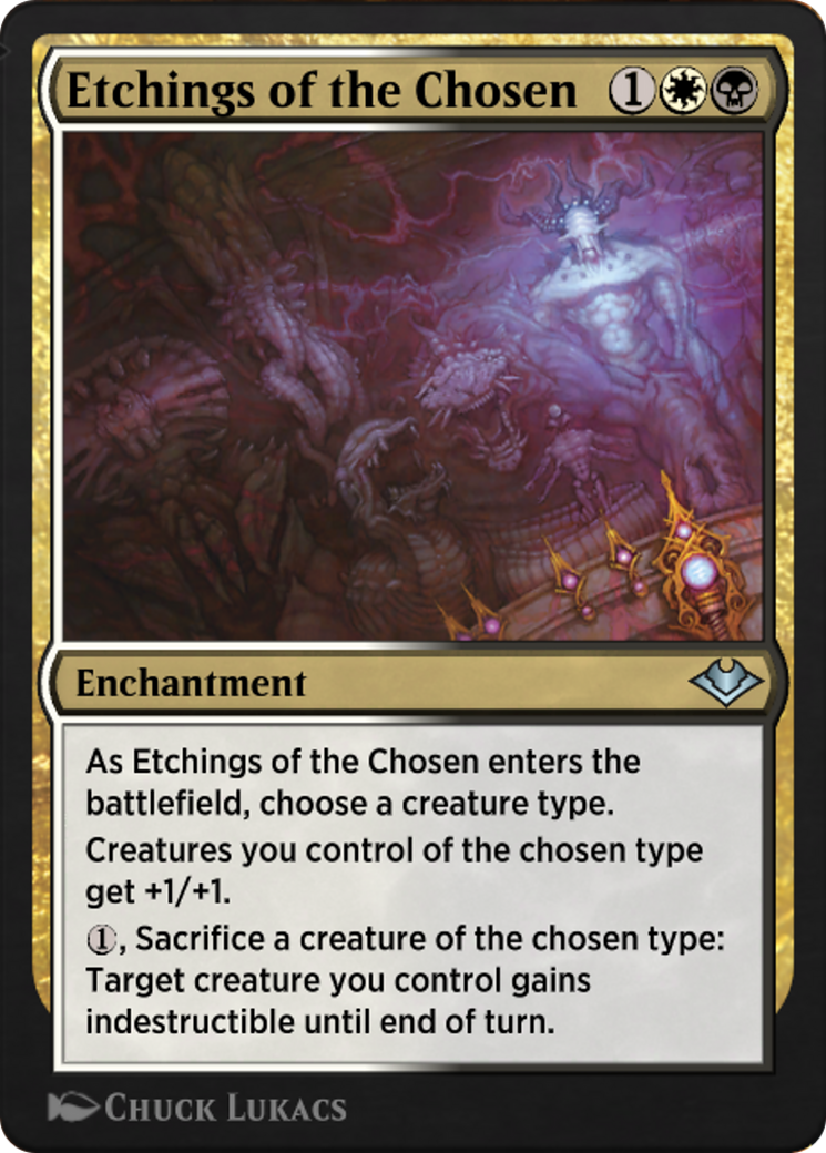 Etchings of the Chosen (J21-689) [Jumpstart: Historic Horizons]