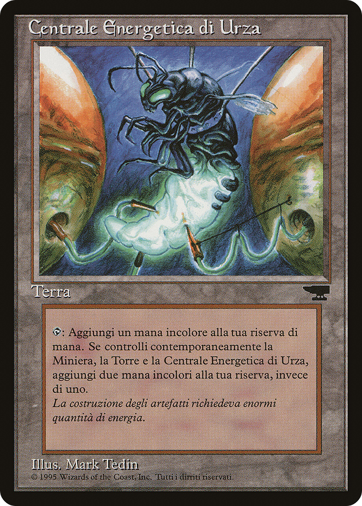 Urza's Power Plant (Bug) (Italian) - "Centrale Energetica di Urza" (REN-182) [Rinascimento]