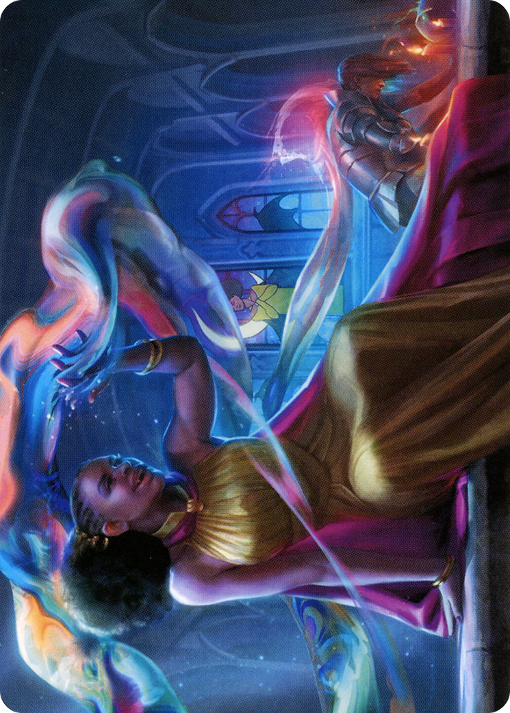 Radiant Epicure // Radiant Epicure (AMH2-033) (Borderless) [Modern Horizons 2 Art Series] Foil