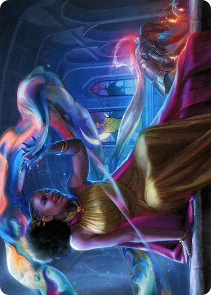 Radiant Epicure // Radiant Epicure (AMH2-033) (Borderless) [Modern Horizons 2 Art Series] Foil