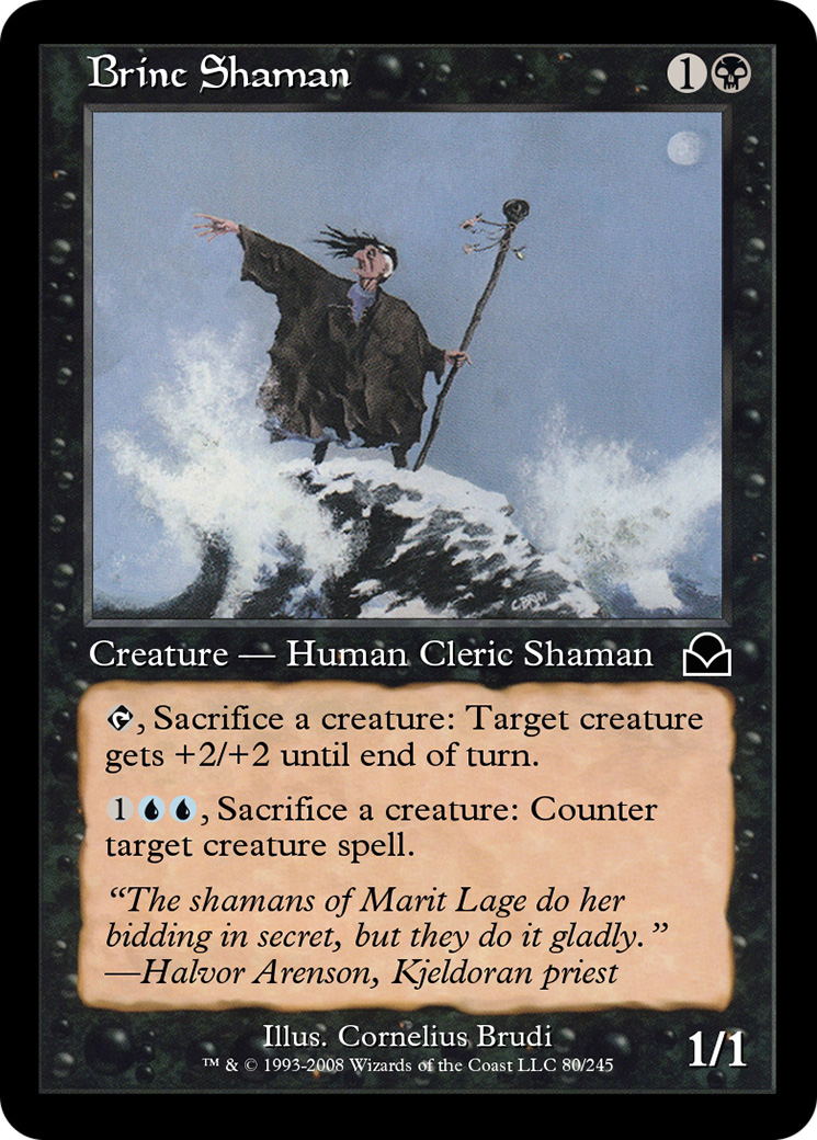 Brine Shaman (ME2-080) [Masters Edition II]