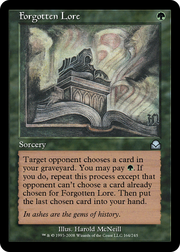 Forgotten Lore (ME2-164) [Masters Edition II] Foil