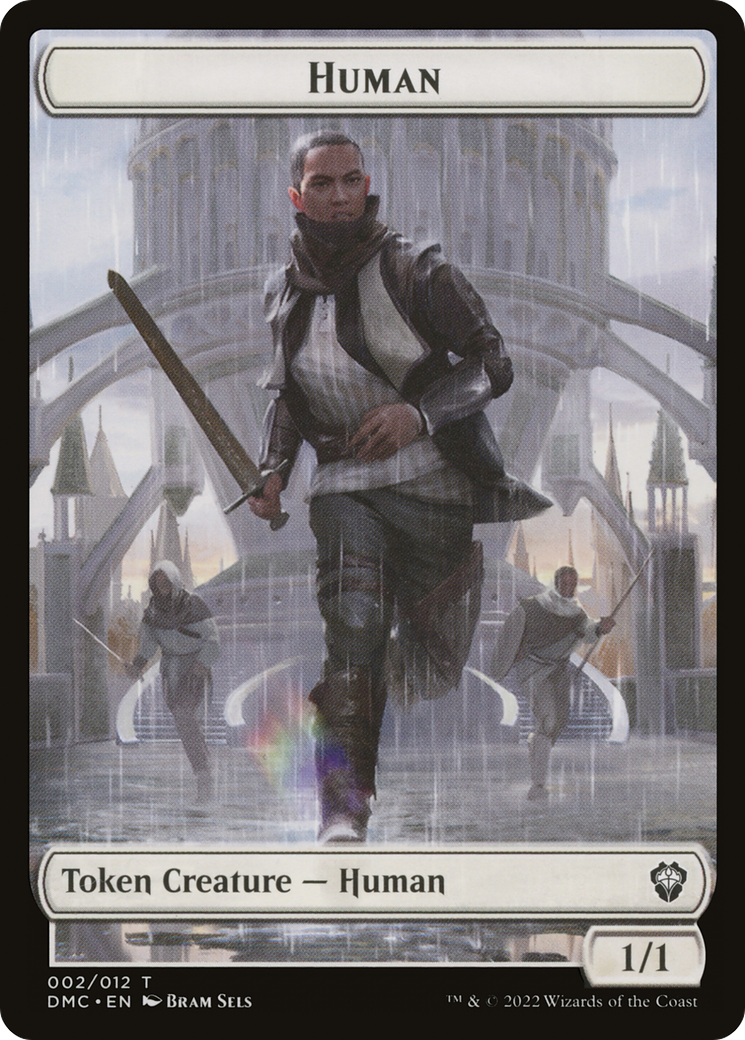 Human (TDMC-002) [Dominaria United Commander Tokens]