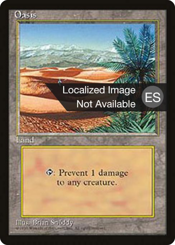 Oasis (4BB-362) [Fourth Edition Foreign Black Border]