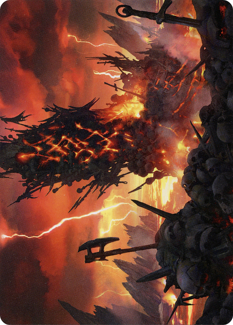 Immersturm Skullcairn // Immersturm Skullcairn (ASKHM-071) (Borderless) [Art Series: Kaldheim] Foil