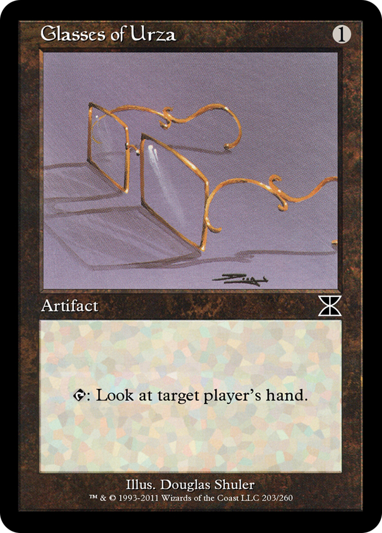 Glasses of Urza (ME4-203) [Masters Edition IV]
