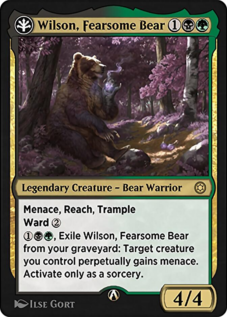 Wilson, Fearsome Bear (HBG-19B) [Alchemy Horizons: Baldur's Gate]