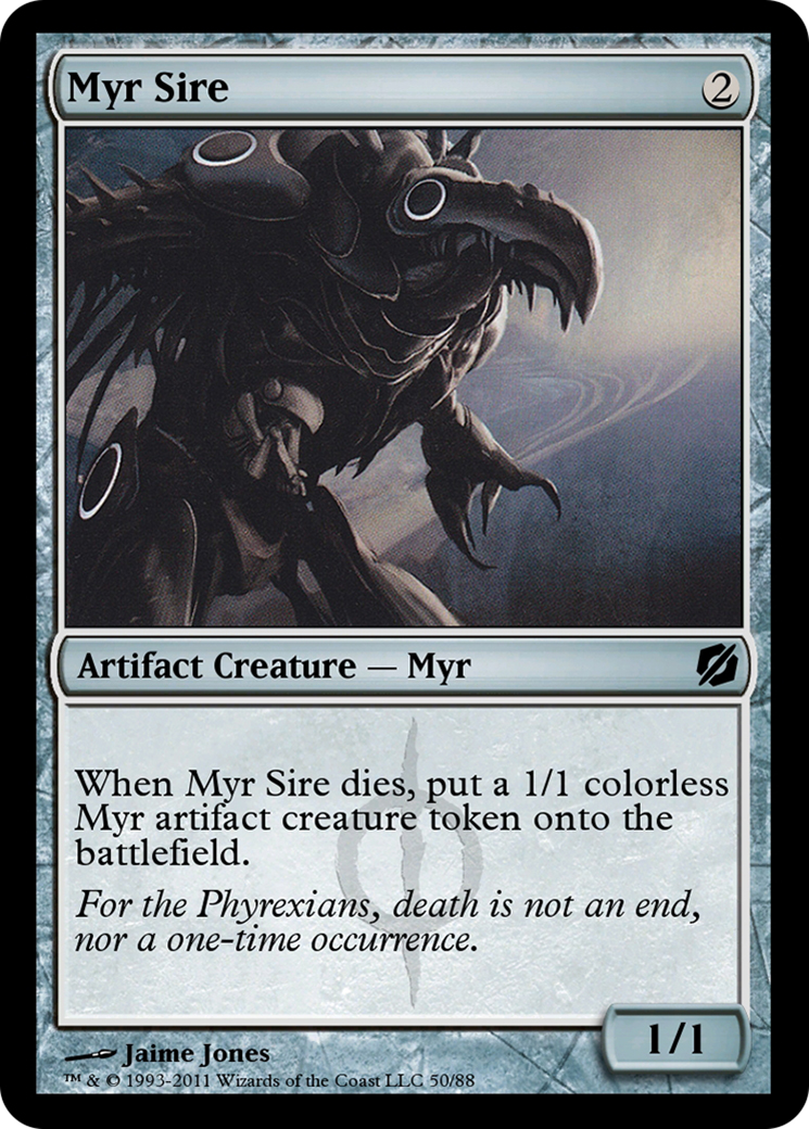 Myr Sire (TD2-050) [Duel Decks: Mirrodin Pure vs. New Phyrexia]