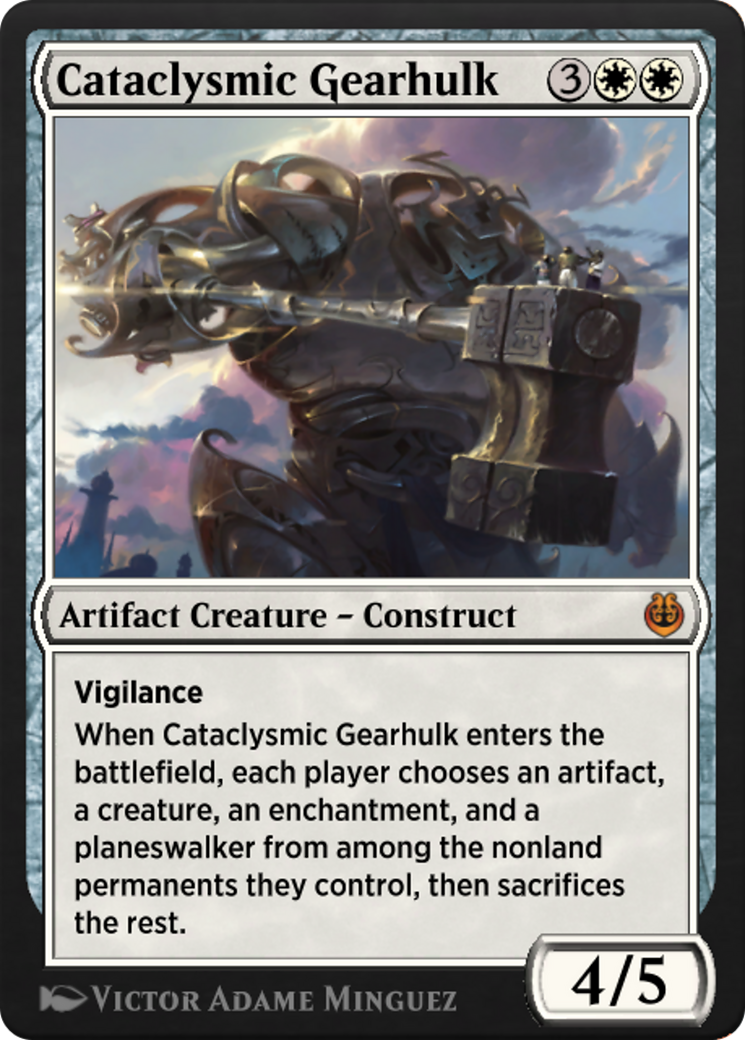 Cataclysmic Gearhulk (KLR-012) [Kaladesh Remastered]