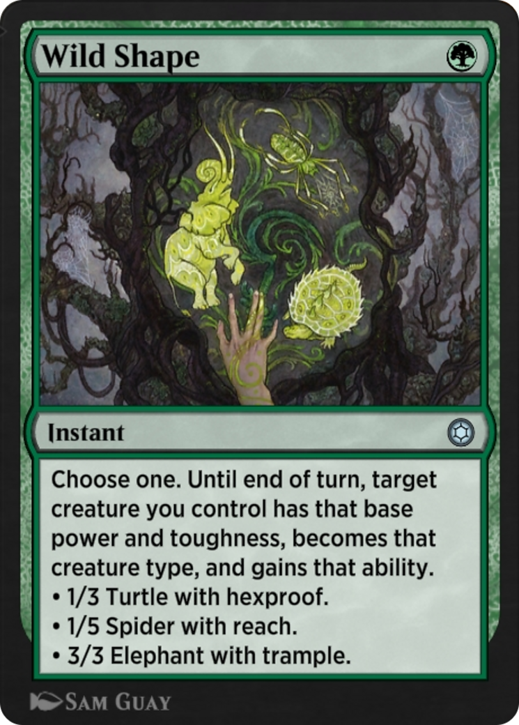 Wild Shape (HBG-228) [Alchemy Horizons: Baldur's Gate]