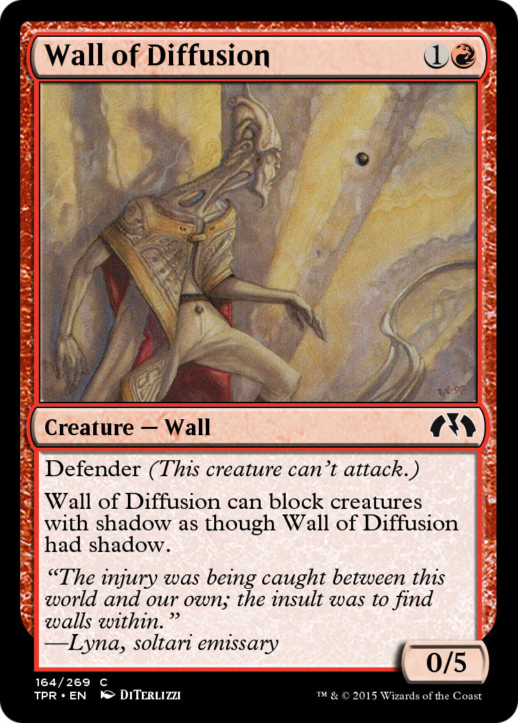 Wall of Diffusion (TPR-164) [Tempest Remastered] Foil