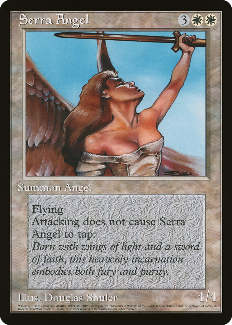 Serra Angel (O90P-007) [Oversized 90's Promos]