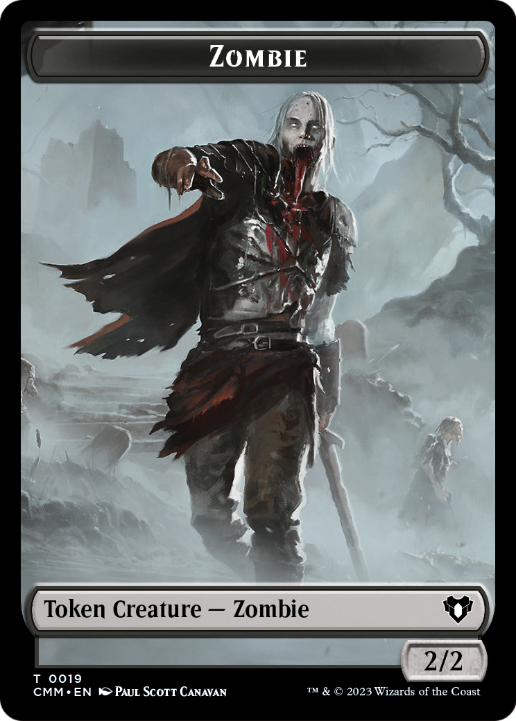 Zombie (TCMM-019) [Commander Masters Tokens]