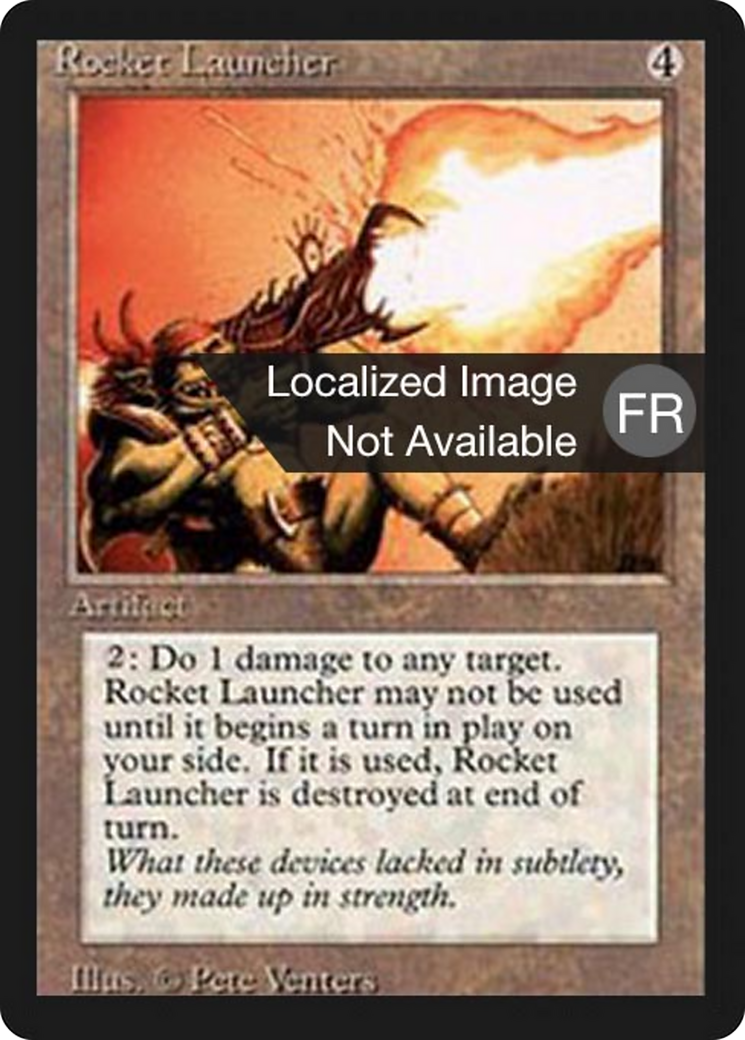 Rocket Launcher (FBB-272) [Foreign Black Border]