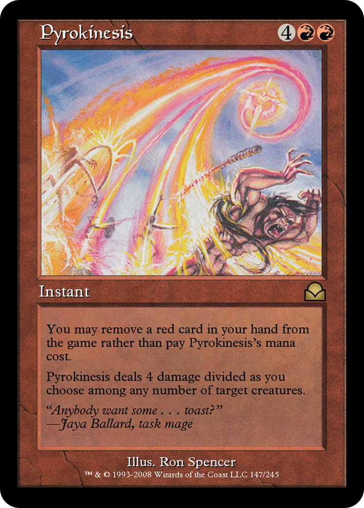 Pyrokinesis (ME2-147) [Masters Edition II]