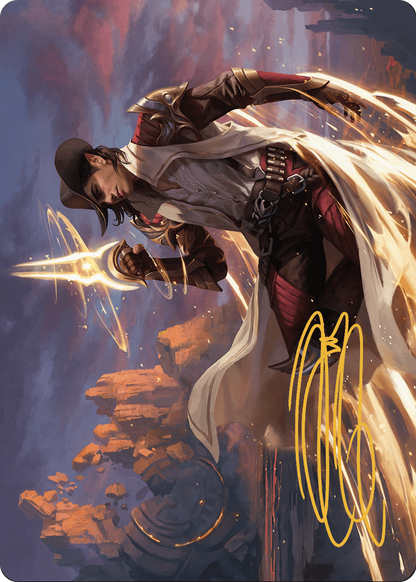 Kellan, the Kid // Kellan, the Kid (AOTJ-024) (Borderless) [Outlaws of Thunder Junction Art Series] Foil
