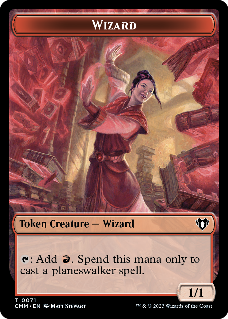 Wizard (TCMM-071) [Commander Masters Tokens] Foil