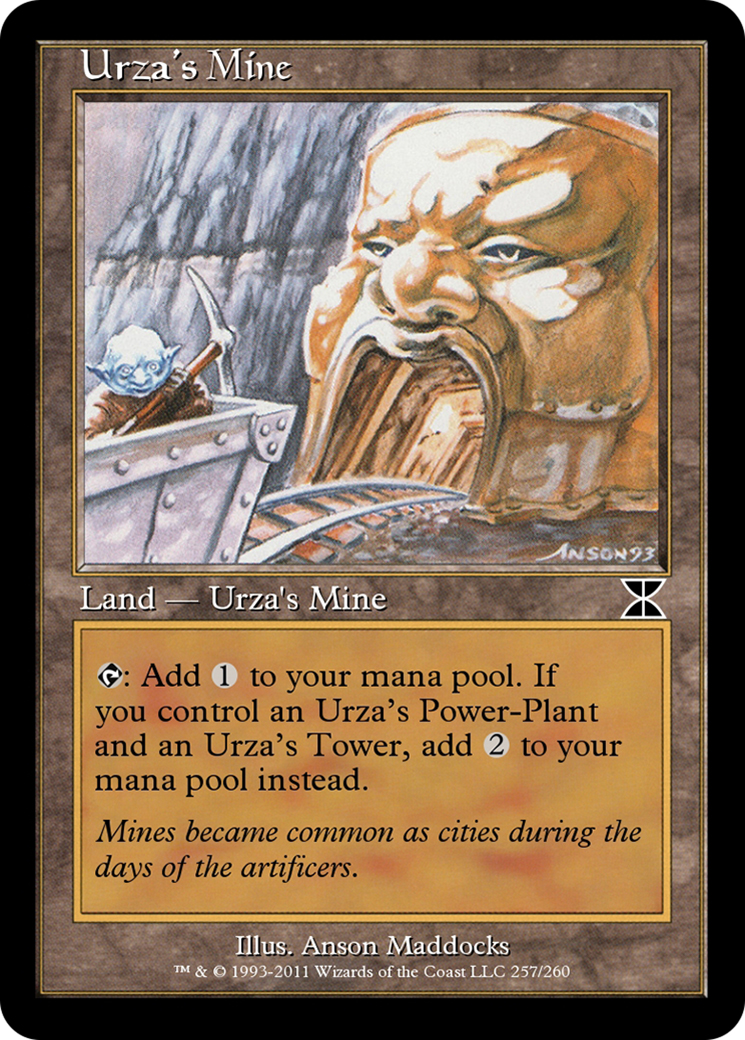 Urza's Mine (ME4-257A) [Masters Edition IV]