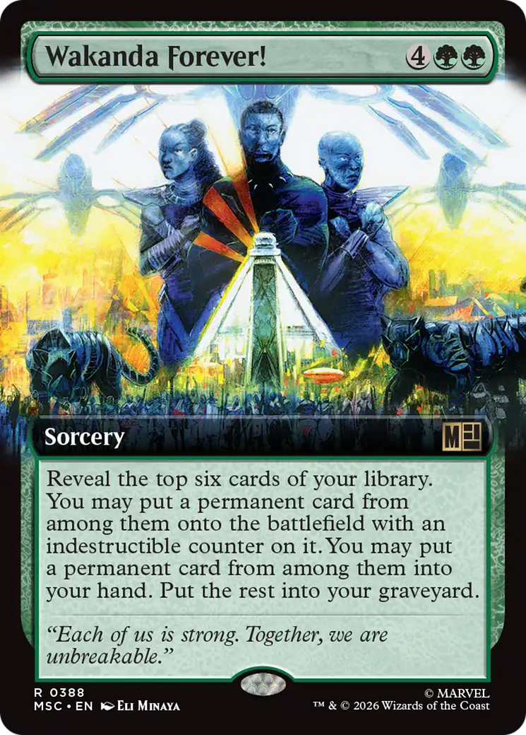 Wakanda Forever! (Extended Art) [Marvel Super Heroes Commander]