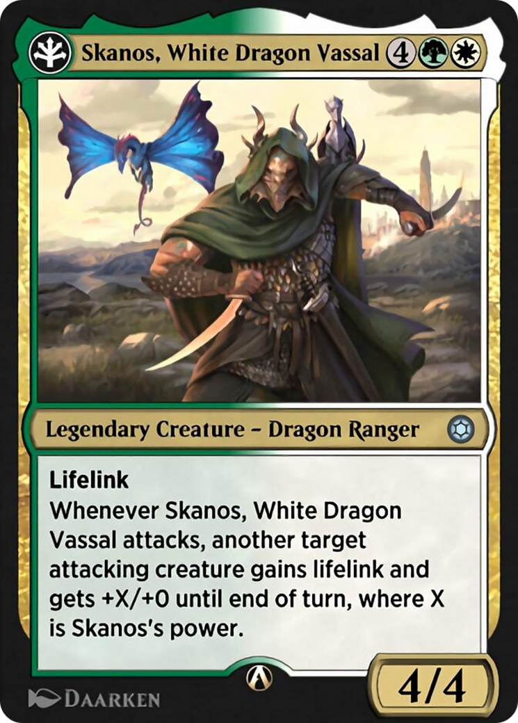 Skanos, White Dragon Vassal (HBG-18W) [Alchemy Horizons: Baldur's Gate]