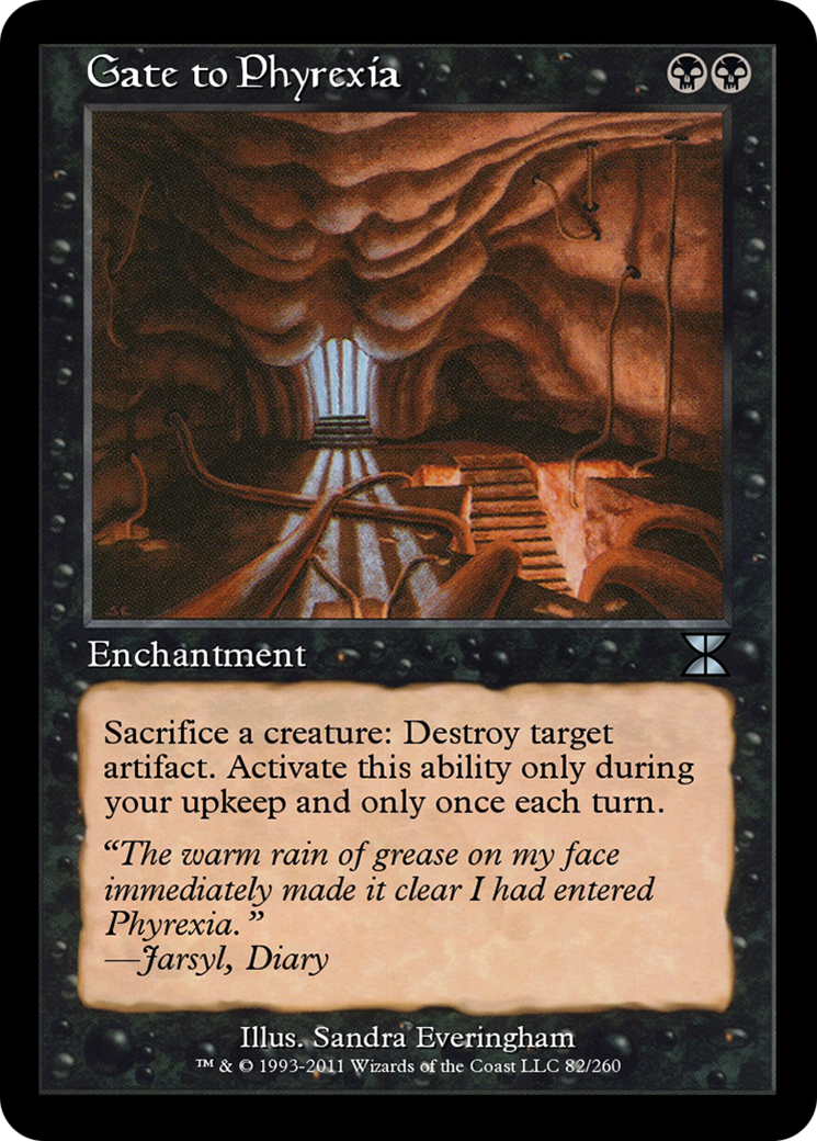 Gate to Phyrexia (ME4-082) [Masters Edition IV]