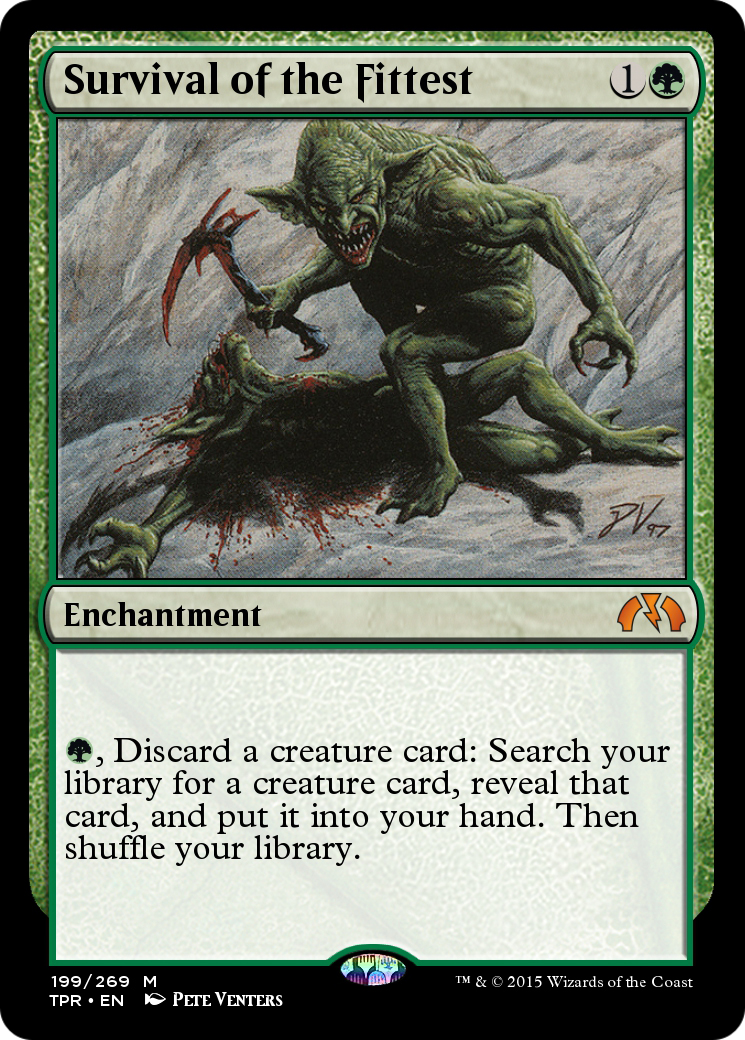 Survival of the Fittest (TPR-199) [Tempest Remastered] Foil