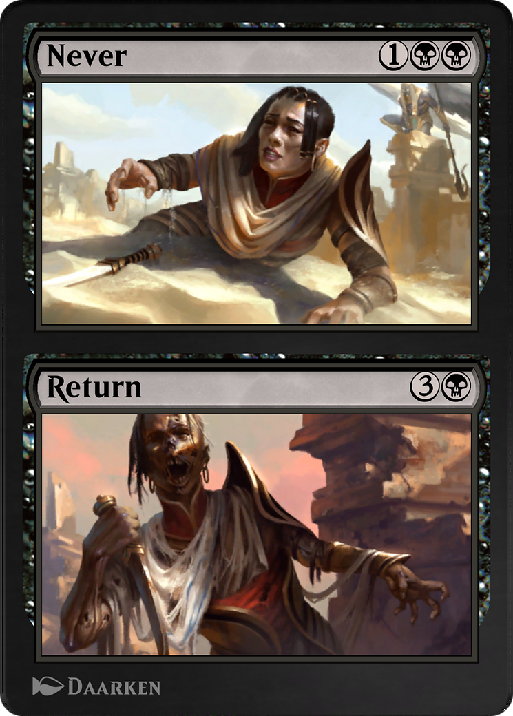 Never // Return (AKR-118) [Amonkhet Remastered]