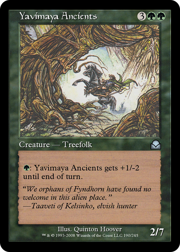 Yavimaya Ancients (ME2-190) [Masters Edition II]