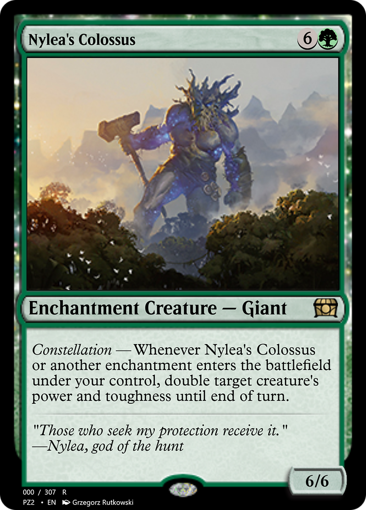 Nylea's Colossus (PZ2-70655) [Treasure Chest] Foil