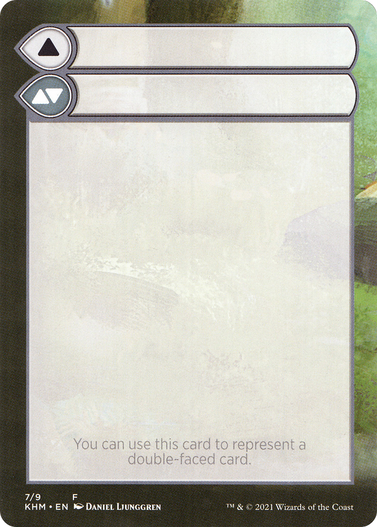 Double-Faced Substitute Card (SKHM-007) (Borderless) [Kaldheim Substitute Cards]