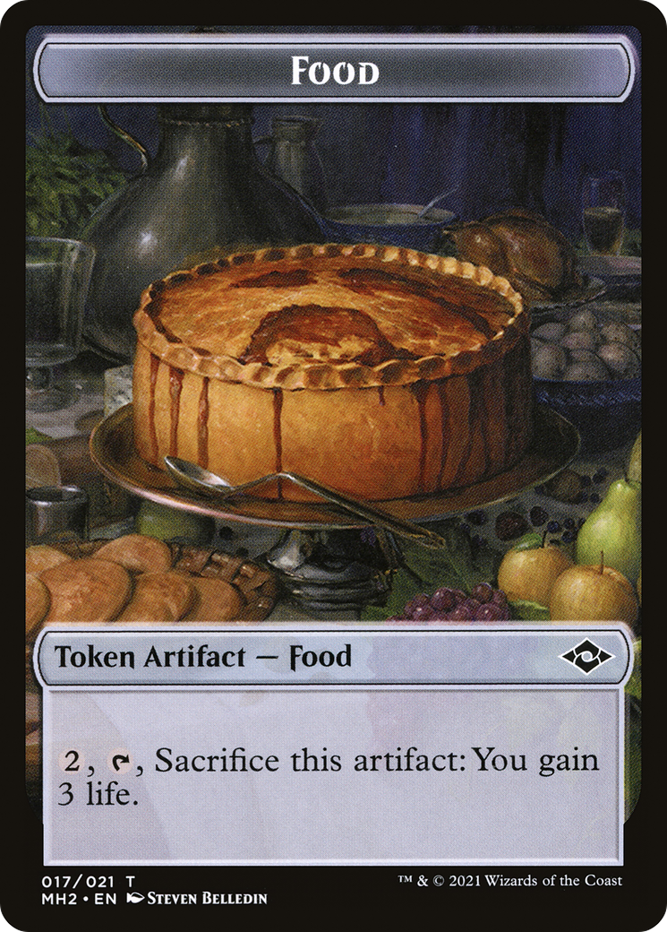 Food (TMH2-017) [Modern Horizons 2 Tokens] Foil