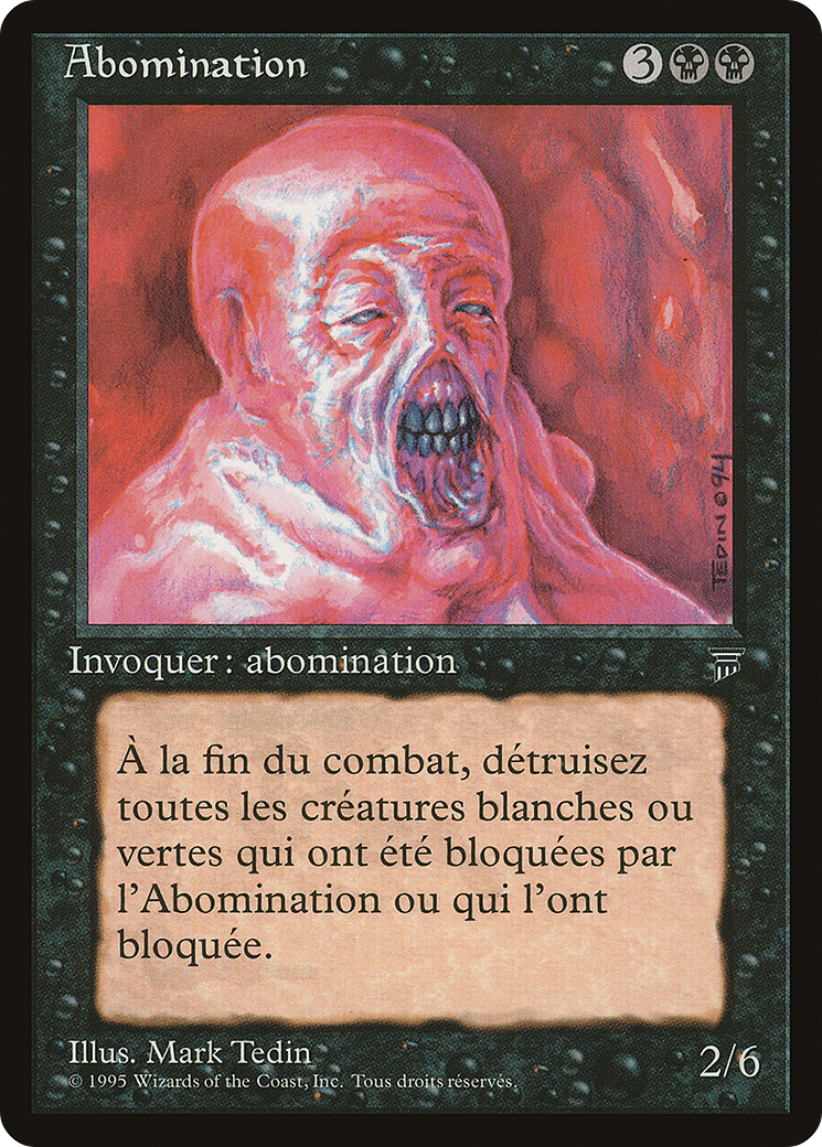 Abomination (French) (REN-046) [Renaissance]