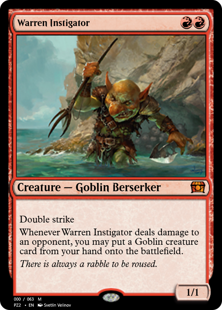 Warren Instigator (PZ2-65853) [Treasure Chest]