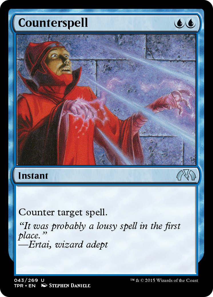 Counterspell (TPR-043) [Tempest Remastered] Foil