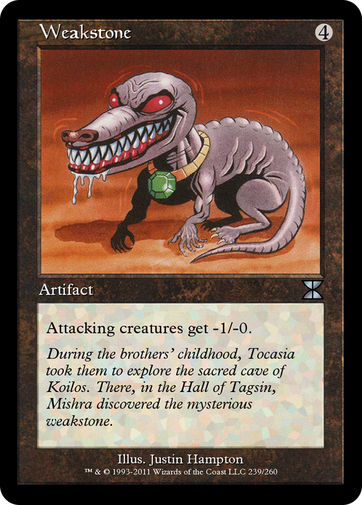 Weakstone (ME4-239) [Masters Edition IV] Foil