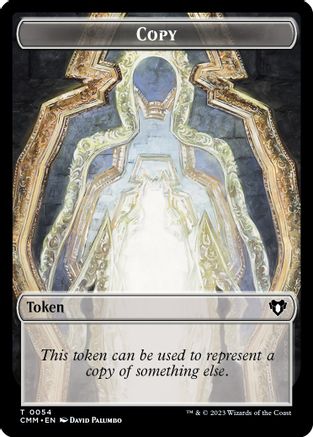 Copy (0054) // Angel Double-Sided Token (CMM-54 // 59) [Commander Masters]